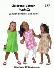 Children's Corner Isabella Sewing Pattern Size 6-10 277 